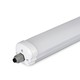 V-Tac vattentät 24W LED armatur - 120 cm, 160 lm/W, IP65, länkbar, 230V