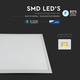 V-Tac 60x60 LED panel - 45W, 3600lm, Samsung LED chip, vit kant