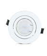 3-pack 5W Infälld spotlight - Inomhus, vit front, komplett med GU10-hållare och LED-spot