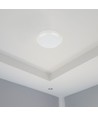 V-Tac 15W LED takarmatur - Mikrovågssensor, skymningssensor, nattbelysning, IP65, inkl. ljuskälla