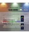 V-Tac 5W Smart Home LED lampa - Tuya/Smart Life, fungerar med Google Home, Alexa och smartphones, P45, E14