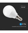 V-Tac 5W Smart Home LED lampa - Tuya/Smart Life, fungerar med Google Home, Alexa och smartphones, P45, E14