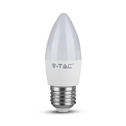 E27 vanliga LED V-Tac 5.5W LED kronljus - 200 grader, E27