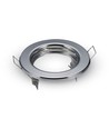 MR16/GU10 Downlight-kit - Utan ljuskälla, krom, hål: Ø6,5 cm, mått: Ø8 cm