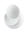 5W LED vit vägglampa - IP20 inomhus, rund, roterbar, inkl. ljuskälla