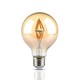V-Tac 4W LED globlampa - Filament, Ø8 cm, extra varmvitt, E27