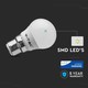 V-Tac 5,5W LED lampa - Samsung LED chip, G45, B22