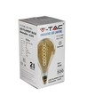 V-Tac 8W LED jätte globlampa - Filament, Ø16 cm, dimbar, extra varmvitt, 2000K, E27