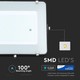 V-Tac 200W LED strålkastare - Samsung LED chip, arbetsarmatur, utomhusbruk