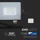 V-Tac 10W LED strålkastare - Samsung LED chip, arbetsarmatur, utomhusbruk