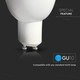 Lagertömning: V-Tac 4,5W Smart Home LED spotlight - Tuya/Smart Life, fungerar med Google Home, Alexa och smartphones, 230V, GU10