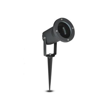 Markspett - GU10, IP44, Svart, arbetslampa, utan ljuskälla