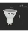 V-Tac 5W Smart Home LED lampa - Tuya/Smart Life, fungerar med Google Home, Alexa och smartphones, GU10 Spot