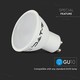 V-Tac 5W Smart Home LED lampa - Fungerar med Google Home, Alexa och smartphones, GU10 Spot