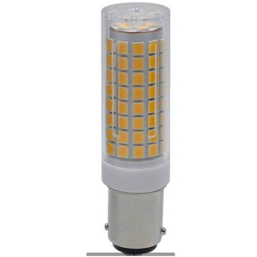 B15 4W Slank, BA15D - Diam: 1,8cm, Längd: 6,8cm, Dimbar