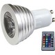 RGB3 LED spotlight - 3W, 230V, GU10