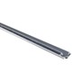 Aluprofil Type C till inomhus IP21 LED strip - Hörn, 1 meter, obehandlat aluminium, välj cover