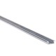 Aluprofil Type Z för inomhus IP21 LED strip - Infälld, 1 meter, obehandlat aluminium, välj cover
