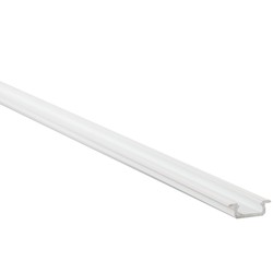 Alu profiler Aluprofil Type Z till inomhus IP20 LED strip - Infälld, 1 meter, vit, välj cover