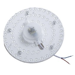 2D kompakt Rör 13W LED insats med linser, flicker free - Ø15,4 cm, ersätta G24, cirkelrör och kompaktrör