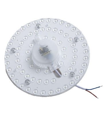 14W LED insats med linser, flicker free - Ø15,4 cm, ersätta G24, cirkelrör och kompaktrör