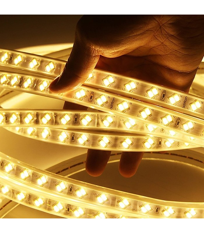 5 M Vattentat Led Strip Type Y 230v Ip67 1 Led 11w M Ledmegastore Se