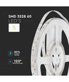 V-Tac 3,6W/m LED strip - 5m, 60 LED per. meter, Färgat lys