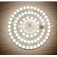 14W LED insats med linser, flicker free - Ø15,4 cm, ersätta G24, cirkelrör och kompaktrör