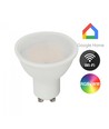 V-Tac 5W Smart Home LED lampa - Tuya/Smart Life, fungerar med Google Home, Alexa och smartphones, GU10 Spot