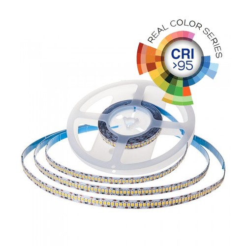 10m 18W/m LED-strip RA95 - 24V DC, IP20, Samsung LED-chips, 240 LED per meter