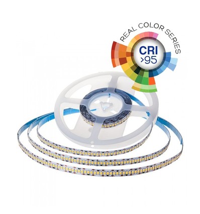 10m 18W/m LED-strip RA95 - 24V DC, IP20, Samsung LED-chips, 240 LED per meter