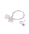 RGB+WW LED strip skarv - Med pins, 12/24V