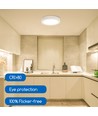 Outlet: EN: LED E6 BACK-LIT ROUND DOWN LIGHT 6W 3000K /SURFACE MOUNTED