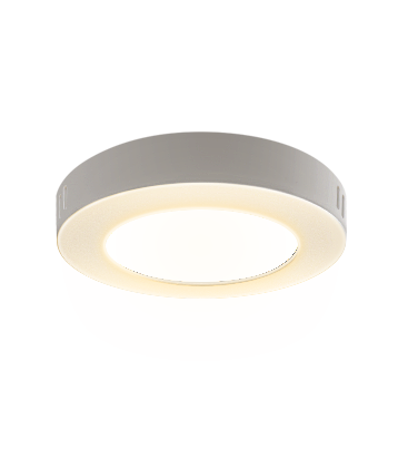 Outlet: EN: LED E6 BACK-LIT ROUND DOWN LIGHT 6W 3000K /SURFACE MOUNTED