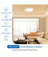 Outlet: EN: LED E6 BACK-LIT ROUND DOWN LIGHT 6W 3000K /SURFACE MOUNTED