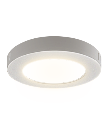 Outlet: EN: LED E6 BACK-LIT ROUND DOWN LIGHT 6W 4000K /SURFACE MOUNTED