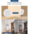 Outlet: EN: LED E6 BACK-LIT ROUND DOWN LIGHT 6W 4000K /SURFACE MOUNTED