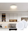 Outlet: EN: LED E6 BACK-LIT ROUND DOWN LIGHT 6W 4000K /SURFACE MOUNTED