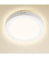 Outlet: EN: LED E6 BACK-LIT ROUND DOWN LIGHT 6W 4000K /SURFACE MOUNTED