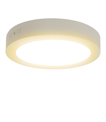 Outlet: EN: LED E6 BACK-LIT ROUND DOWN LIGHT 12W 3000K /SURFACE MOUNTED