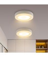 Outlet: EN: LED E6 BACK-LIT ROUND DOWN LIGHT 12W 3000K /SURFACE MOUNTED