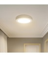 Outlet: EN: LED E6 BACK-LIT ROUND DOWN LIGHT 12W 4000K /SURFACE MOUNTED