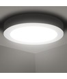 Outlet: EN: LED E6 BACK-LIT ROUND DOWN LIGHT 12W 4000K /SURFACE MOUNTED