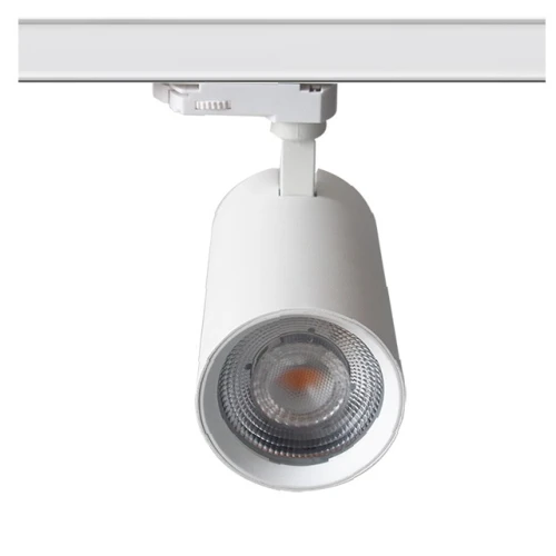 28W 3-fas RA90 vit skenspotlight - Citizen LED chip, Flicker free
