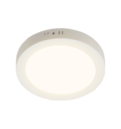 Outlet: EN: LED E6 BACK-LIT ROUND DOWN LIGHT 18W 3000K /SURFACE MOUNTED