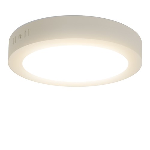 Outlet: EN: LED E6 BACK-LIT ROUND DOWN LIGHT 18W 4000K /SURFACE MOUNTED