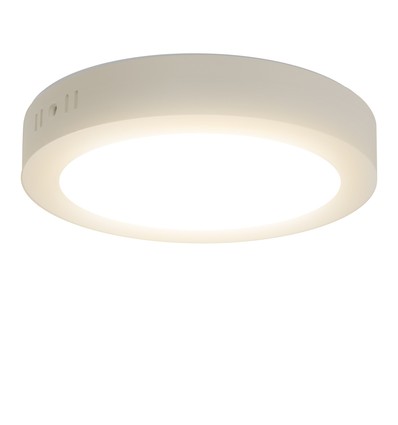 Outlet: EN: LED E6 BACK-LIT ROUND DOWN LIGHT 18W 4000K /SURFACE MOUNTED