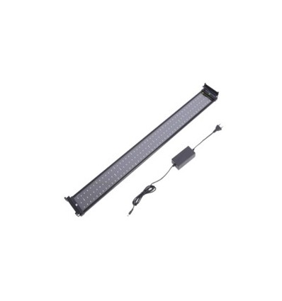 72-100 cm akvarie armatur - 18W LED, vit/blå, justerbar