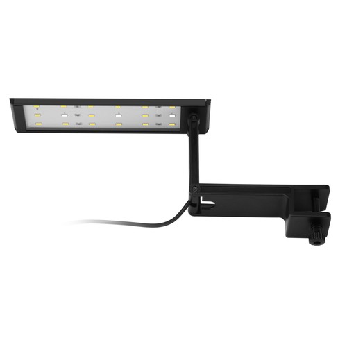 27,5 cm akvarie armatur - 10W LED, vit/blå