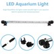 28 cm akvarie armatur - 3W LED, vit/blå, med sugkoppar, IP67